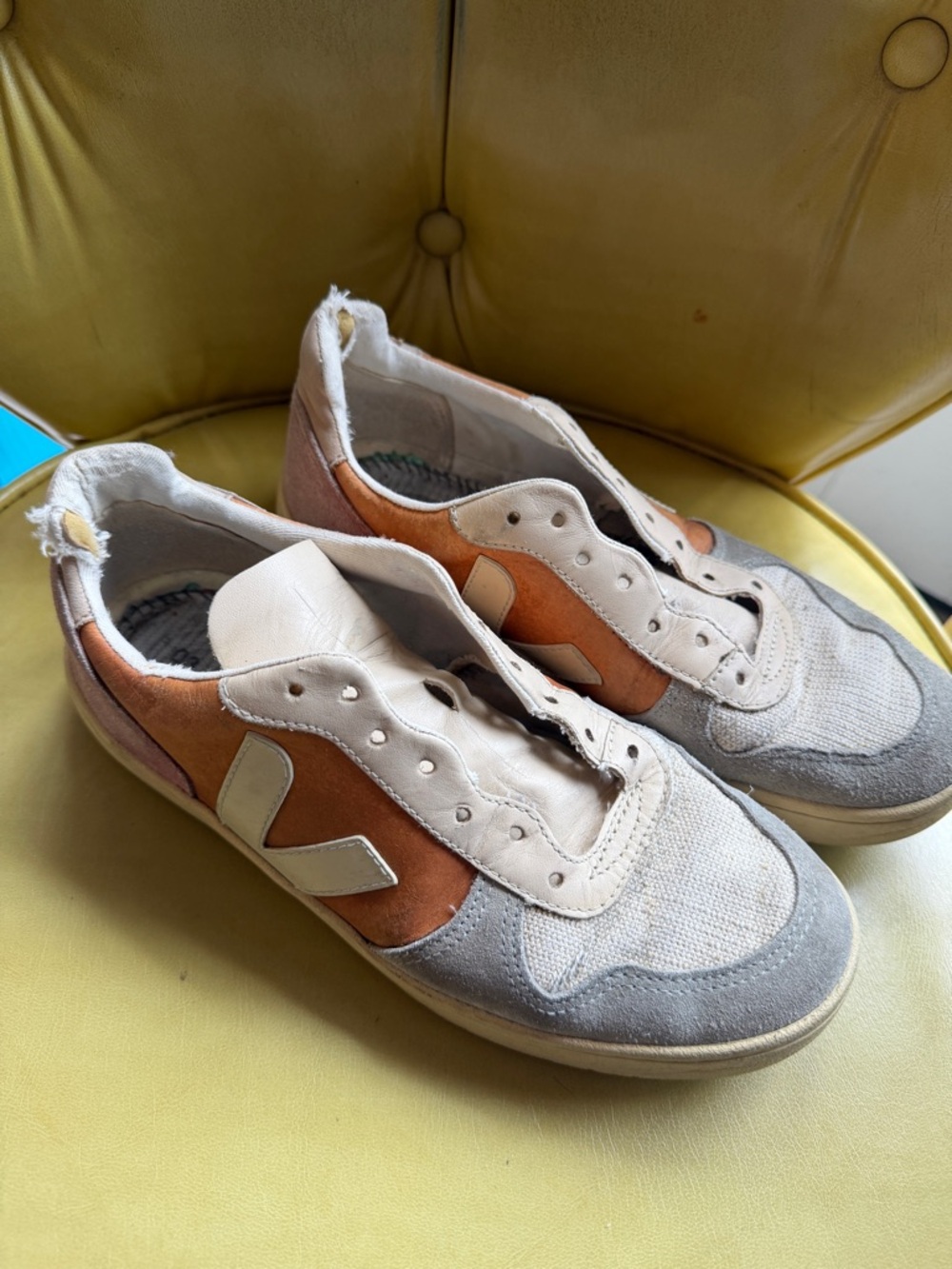 Well worn Veja Canvas Sneakers 8 M